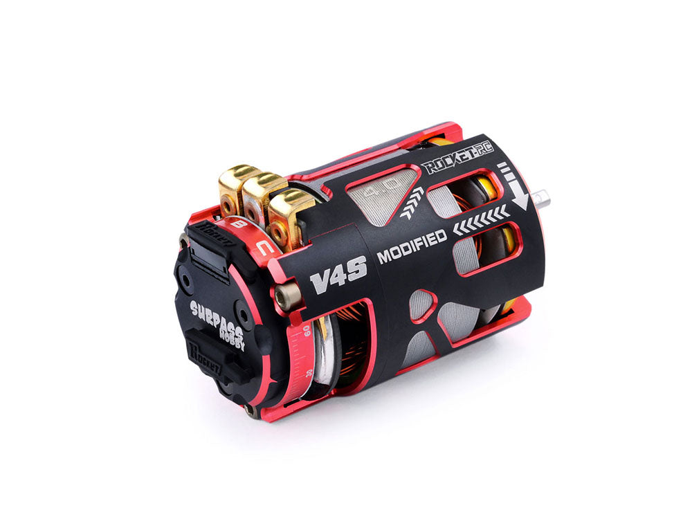 ROCKET-RC 540 V4S  センサー付きブラシレスモーター｜1/10ラジコンカー競技用 ・MODIFIED仕様 ｜3.5T〜10.5T 選択可能