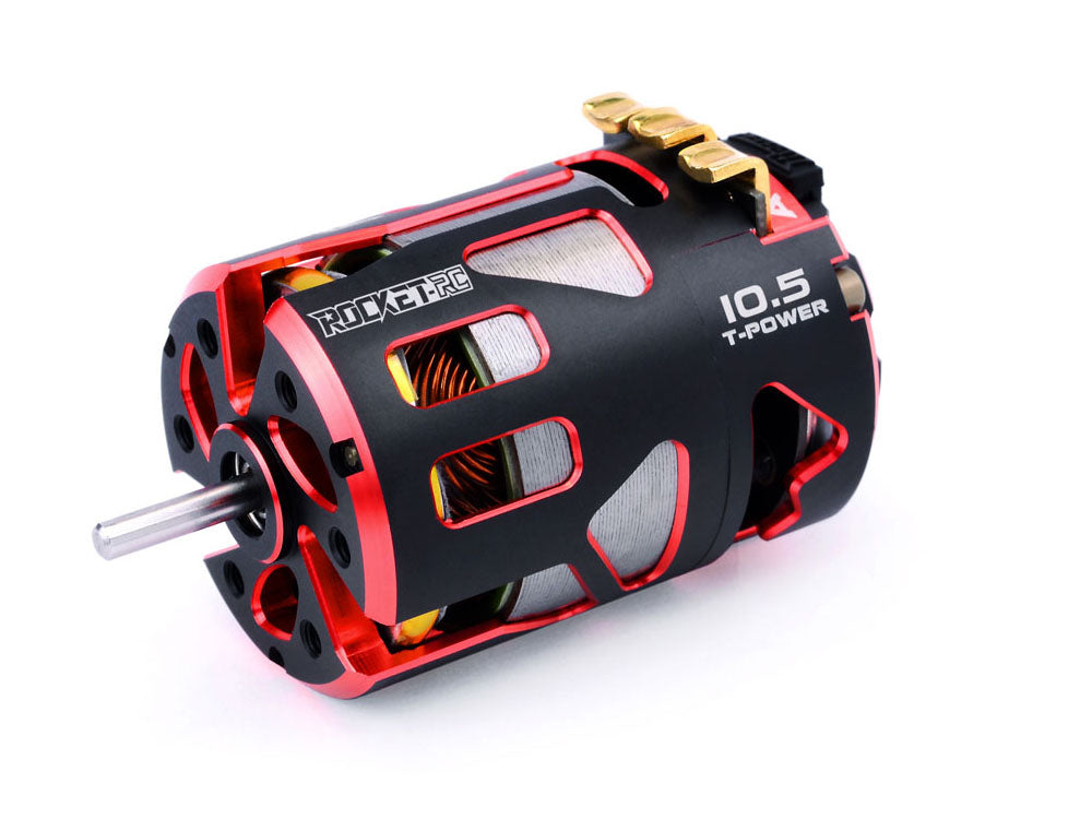 ROCKET-RC 540 V4S  センサー付きブラシレスモーター｜1/10ラジコンカー競技用 ・STOCK SPEC仕様 ｜10.5T〜21.5T 選択可能