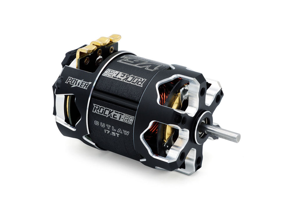 ROCKET-RC 540 V6-M センサー付きブラシレスモーター｜1/10ラジコンカー競技用 ・OUTLAW仕様 ｜13.5T 17.5T 21.5T 選択可能