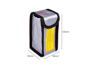 ARRIS リポバッテリー耐火バッグ125*64*50mm 2個入り