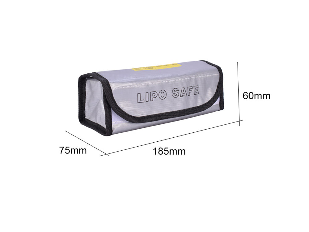 ARRIS リポバッテリー耐火バッグ185*75*60mm 2個入り