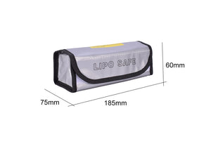 ARRIS リポバッテリー耐火バッグ185*75*60mm 2個入り