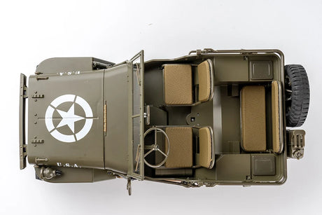 RocHobby 1/12  WILLYS MB グリーン RCクローラー オフロード RTR 技適認証済み