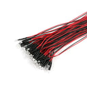 3mm 5V–12V LED ビーズリード線付き