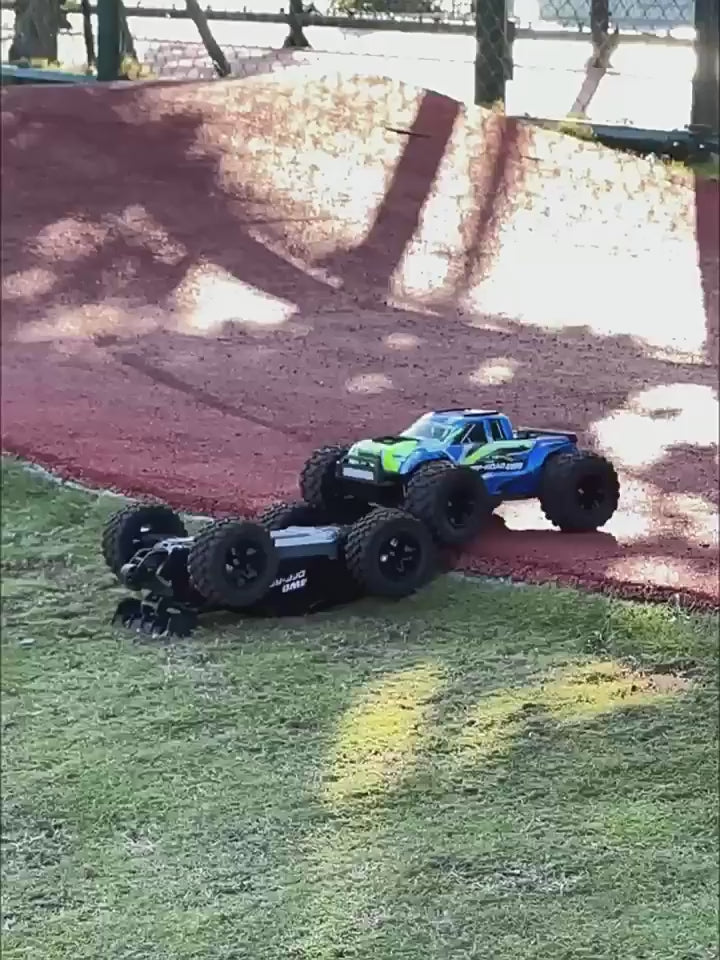 MJX 14207 1/14 ブラシレス 4WD RCカー 53km/h 高速オフロードトラック デュアルボディ付属 技適認証済み