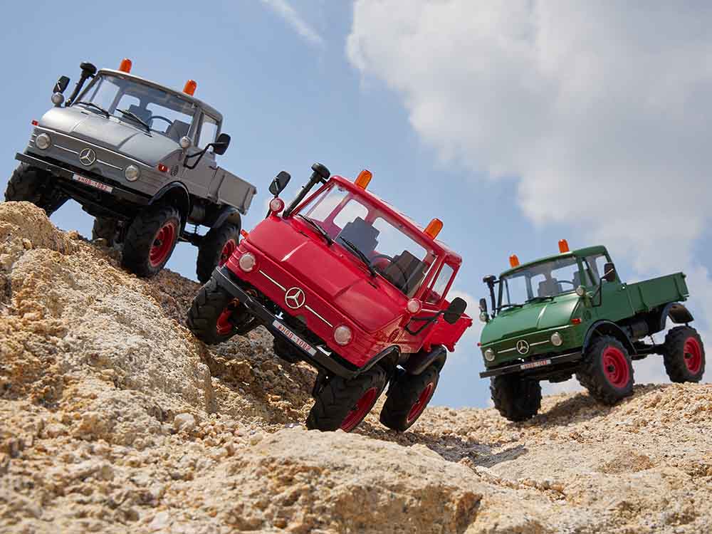 FMS 1:24 FCX24 Unimog 4WDオフロードクローラー RTR 国内認証済