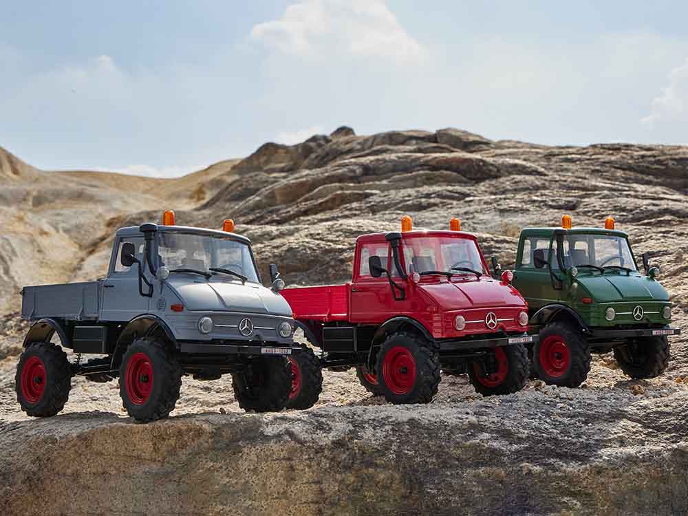 FMS 1:24 FCX24 Unimog 4WDオフロードクローラー RTR 国内認証済